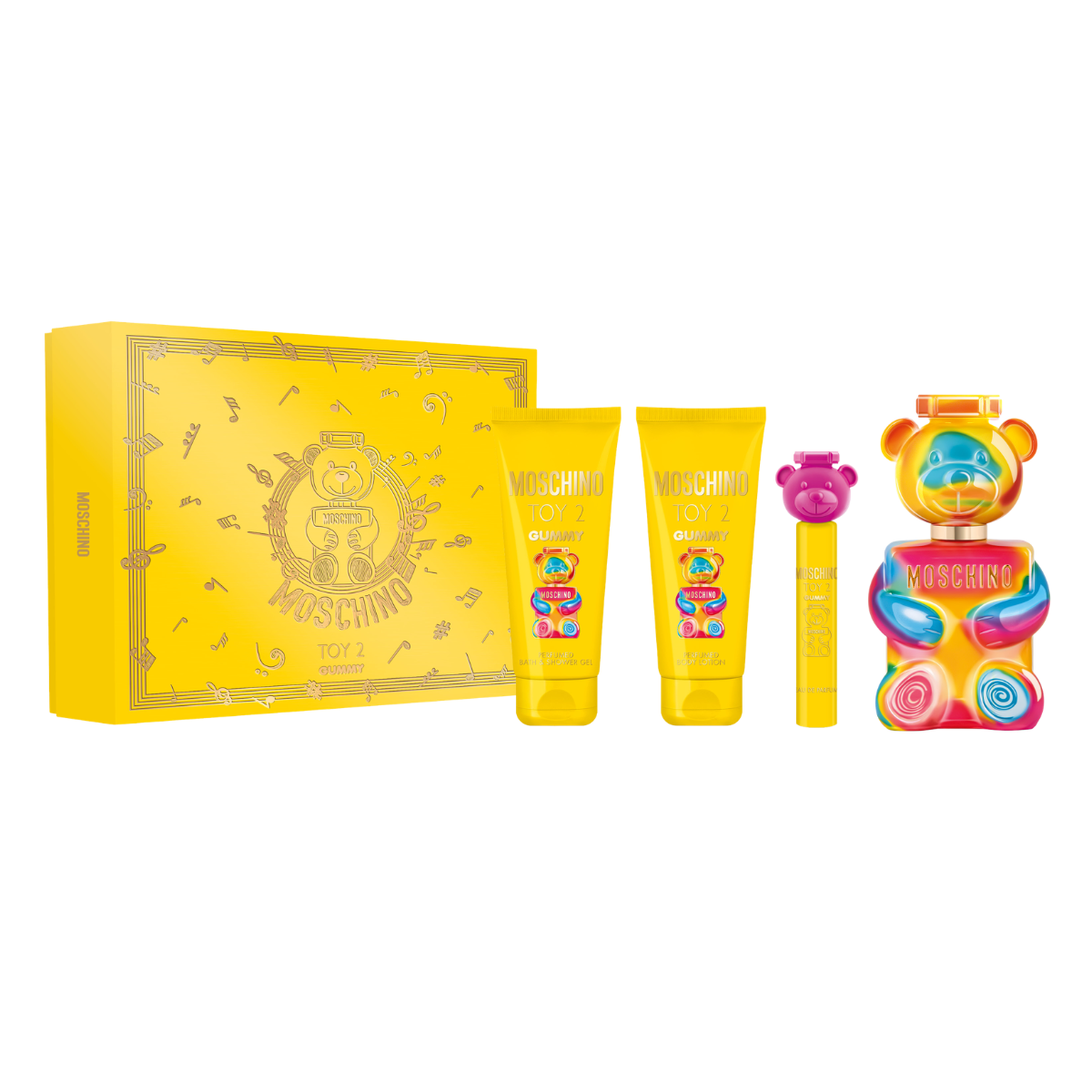 Moschino Toy 2 Gummy Eau de Parfum (EdP) 100ml SET