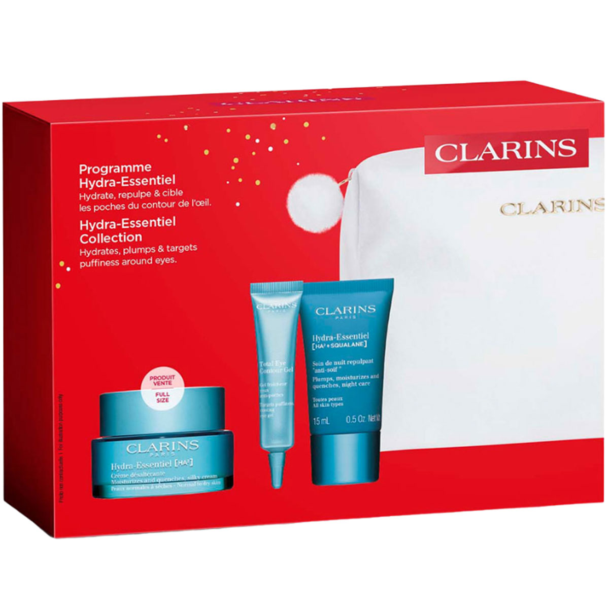 Clarins Hydra-Essentiel Gesichtspflege SET