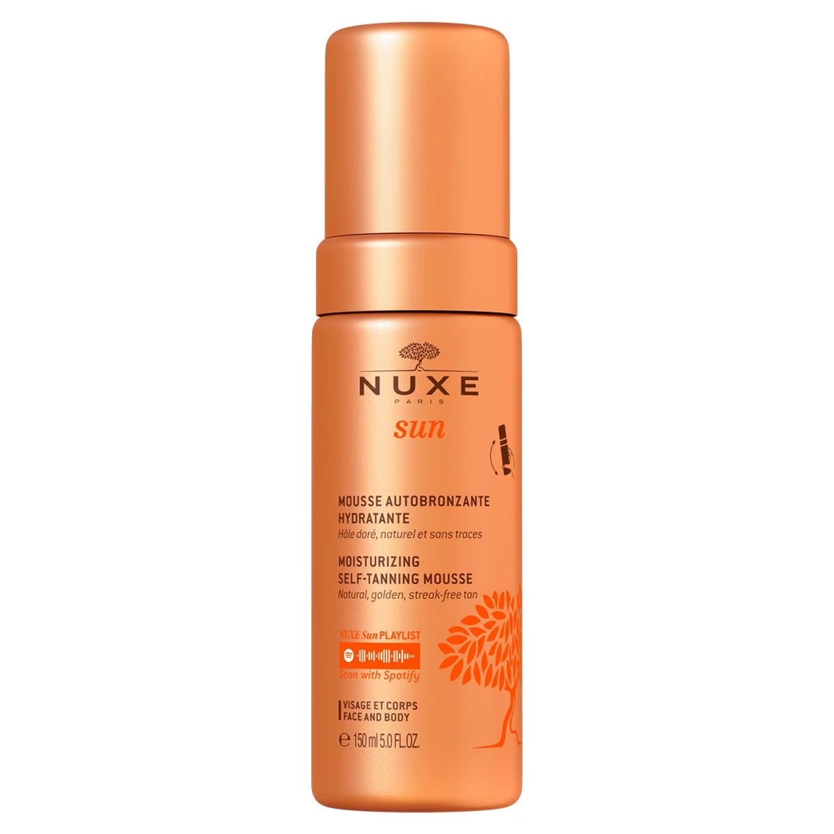 NUXE Sun Moisturizing Self-Tanning Mousse