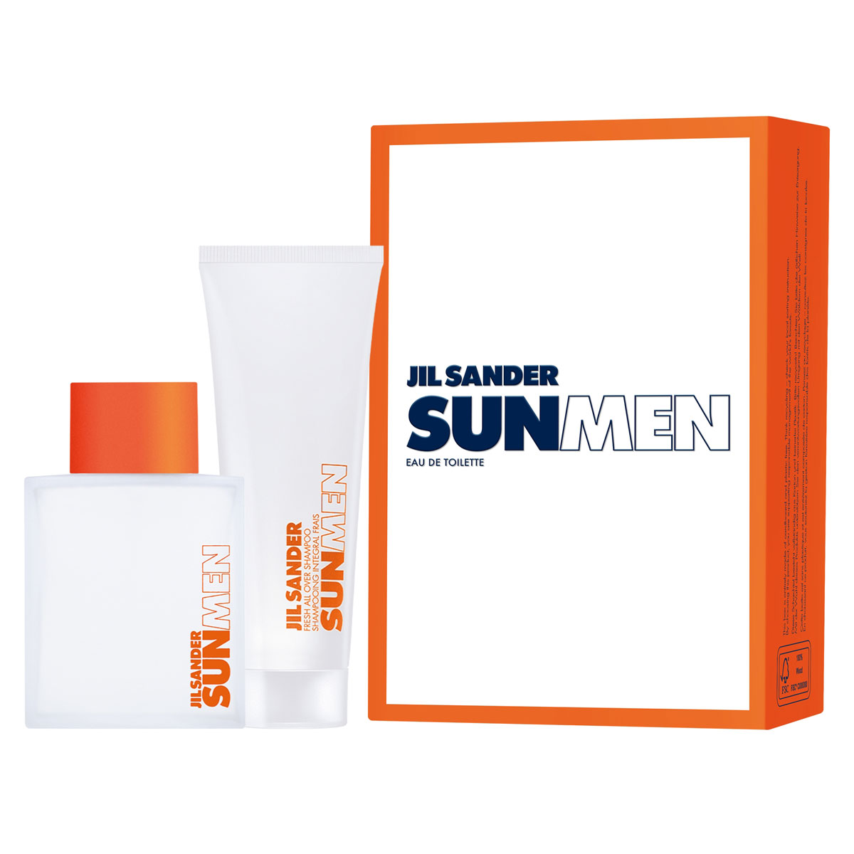 Jil Sander Sun Men Eau de Toilette (EdT) 75ml SET