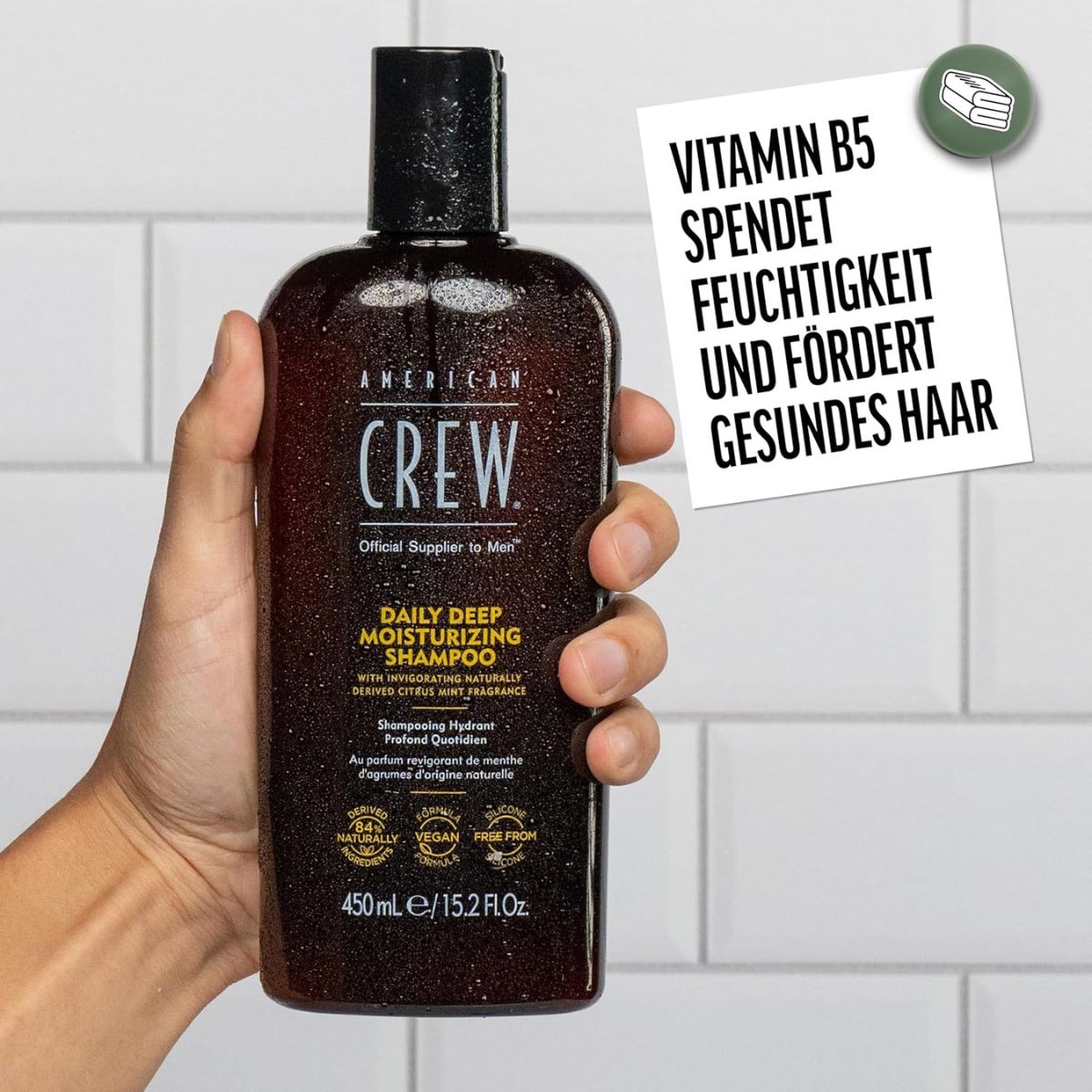 American Crew Hair Care & Body Daily Deep Moisturizing Shampoo