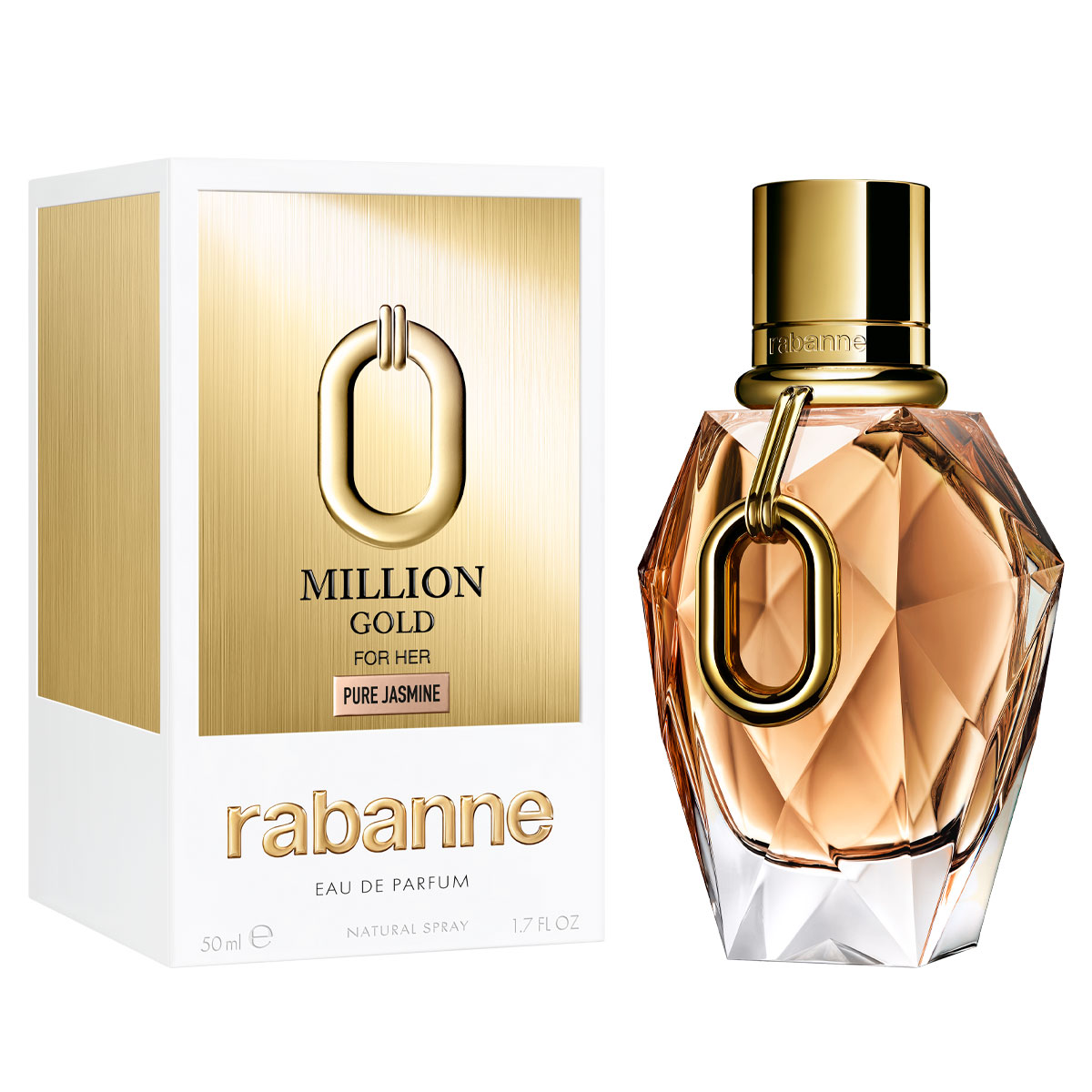 Rabanne Million Gold For Her Pure Jasmine Eau de Parfum (EdP) - Limited Edition