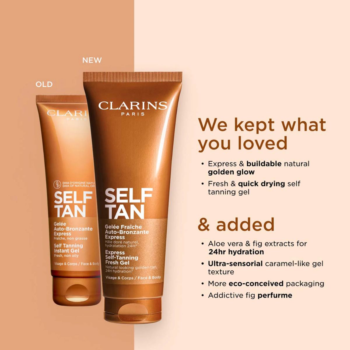 Clarins Self Tan Gelée Fraiche Auto-Bronzante Express