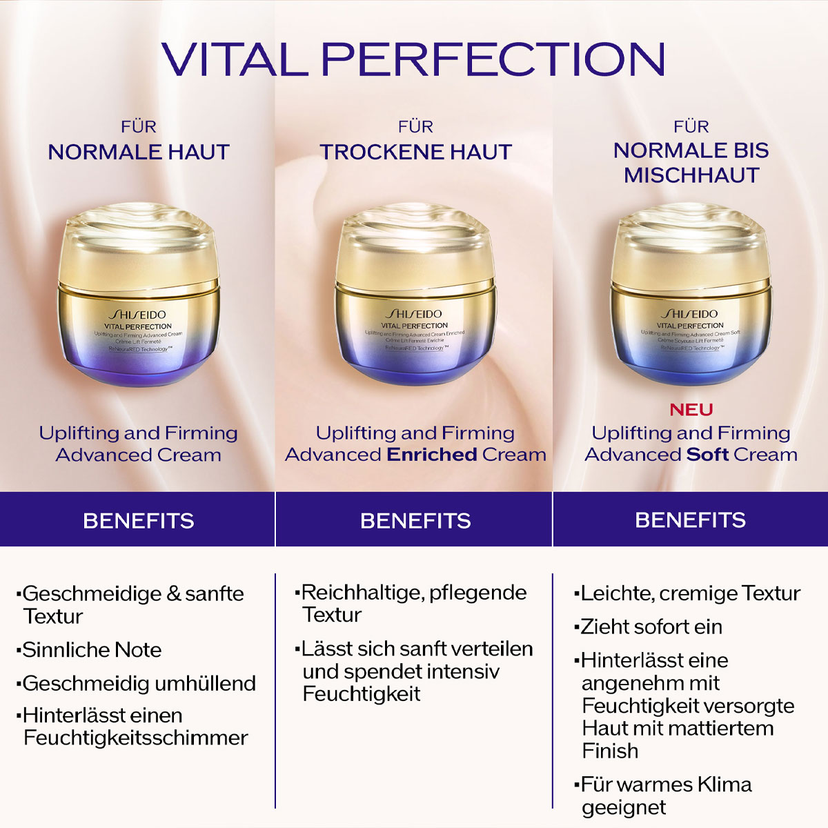 Shiseido Vital Perfection Uplifting and Firming Advanced Cream Soft
