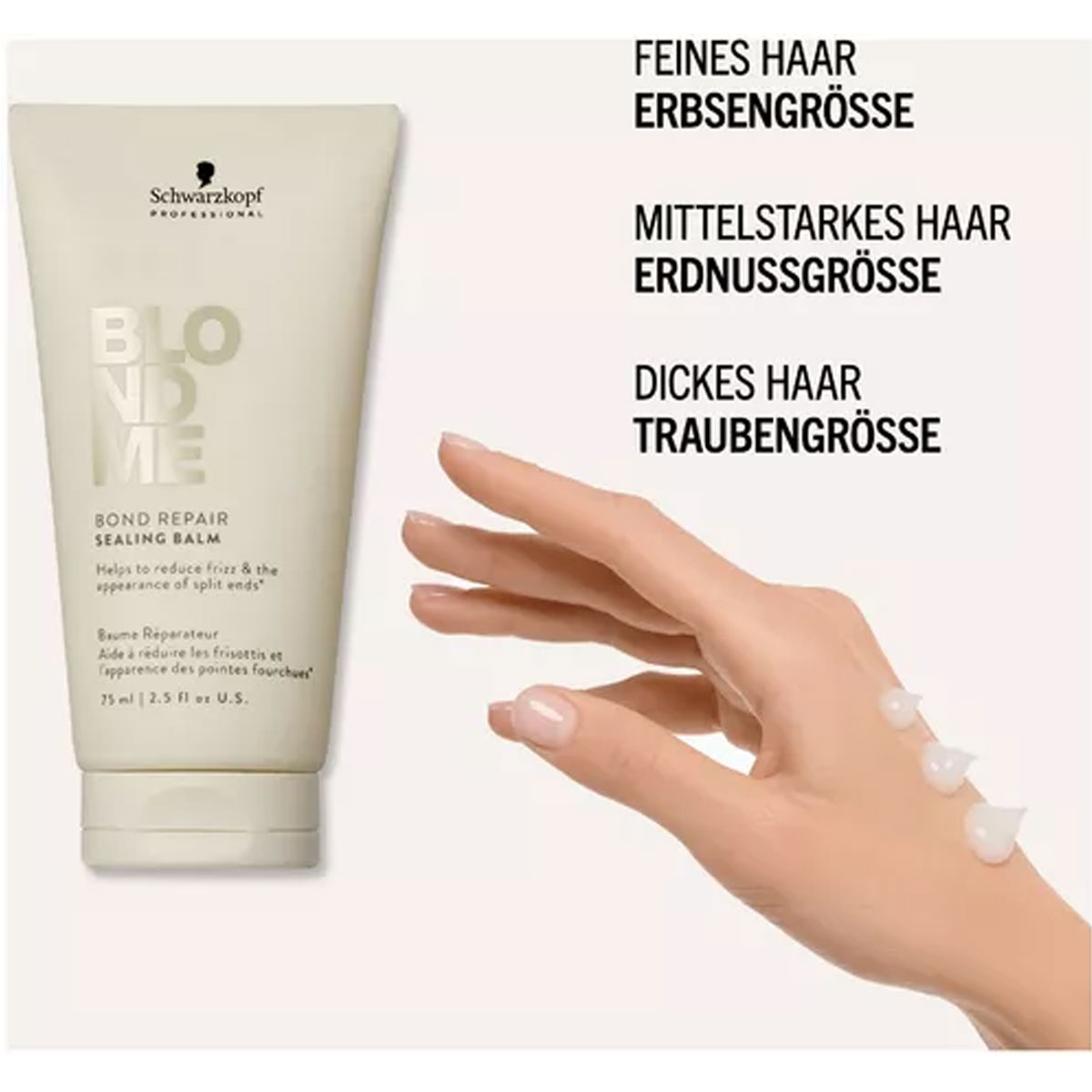 Schwarzkopf Professional BlondMe Bond Repair Sealing Balm