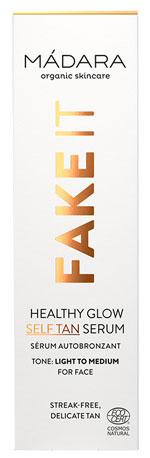 Mádara Sonnenpflege FAKE IT Healthy Glow Self Tan Serum