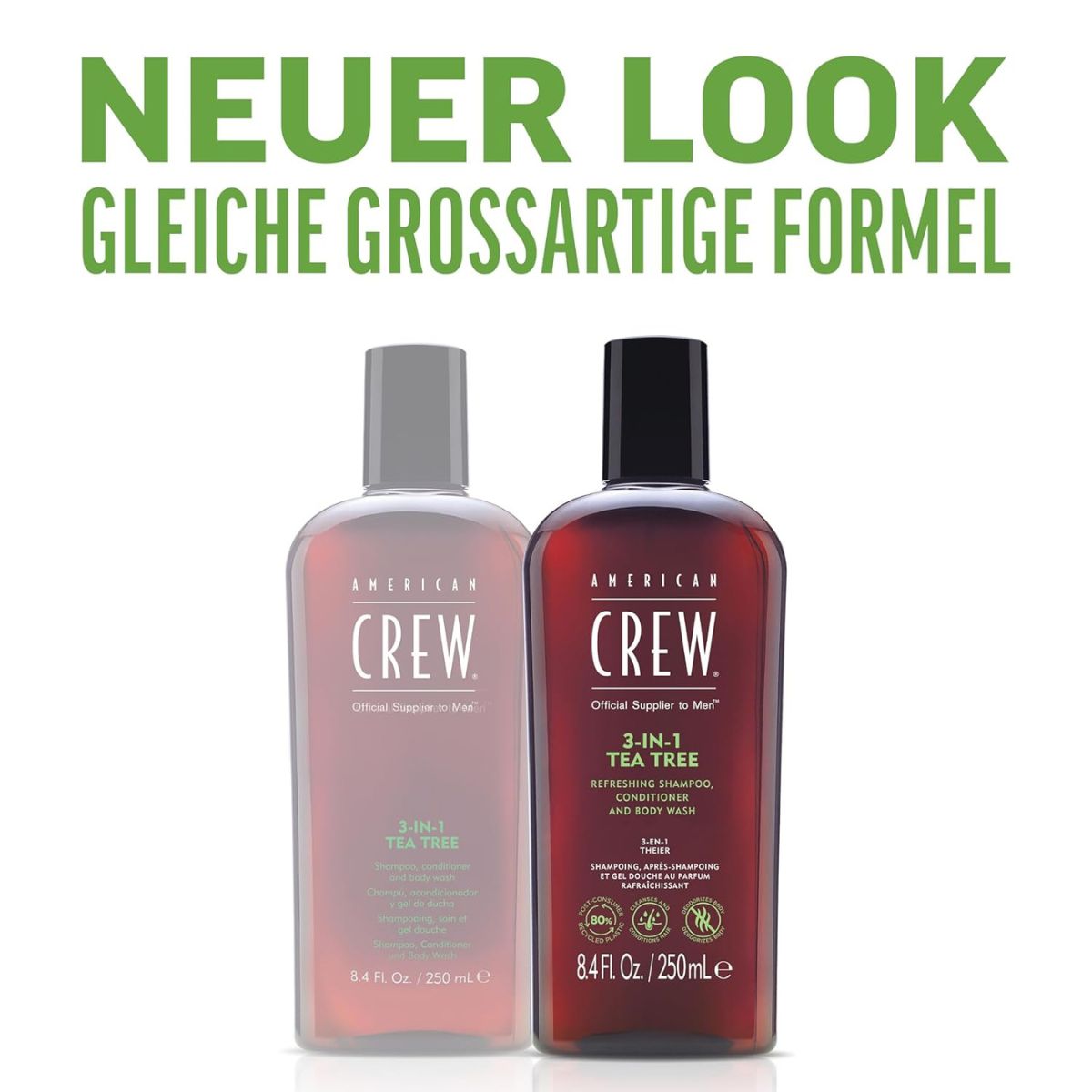 American Crew Hair Care & Body 3-in-1 Tea Tree
