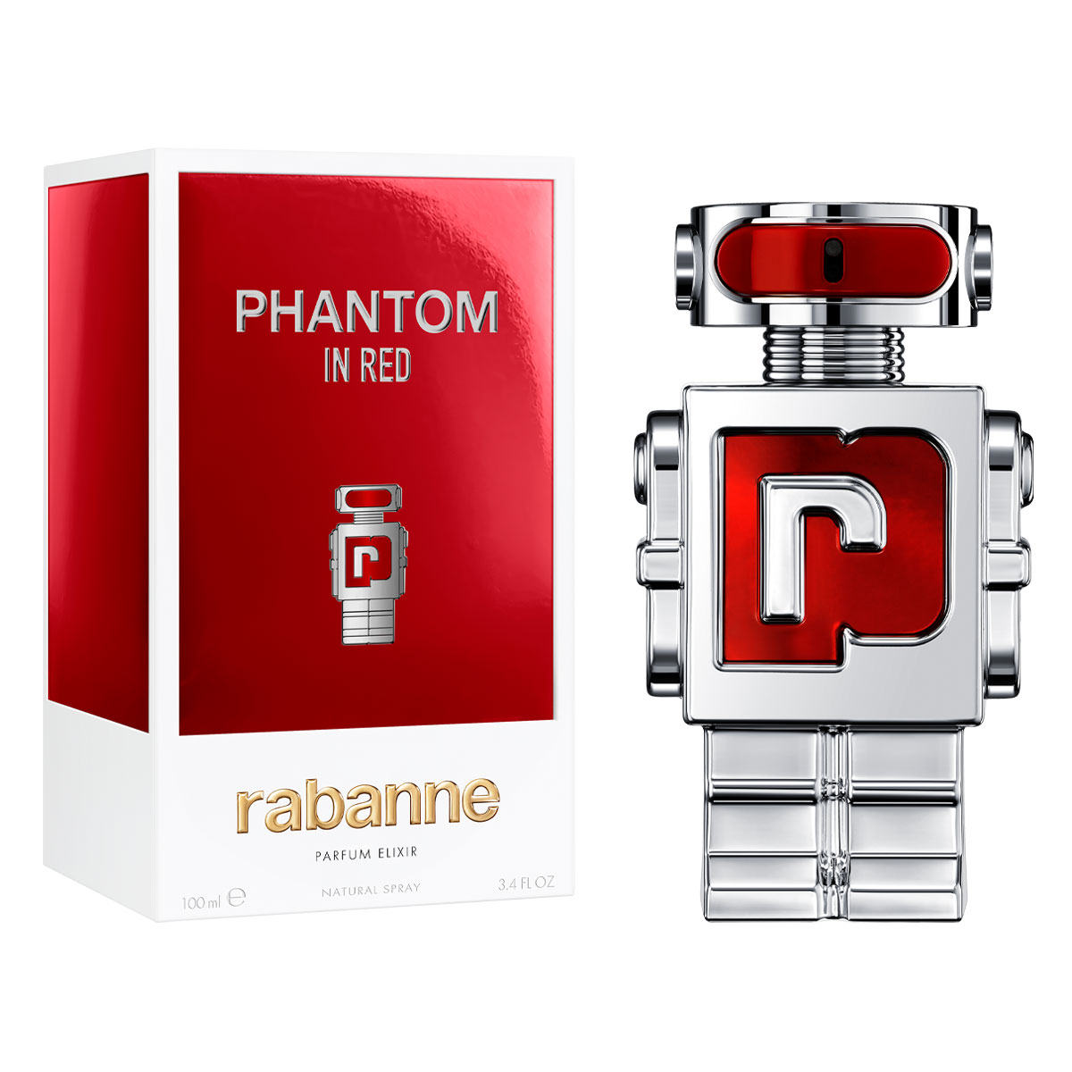 Rabanne Phantom In Red Elixir Parfum