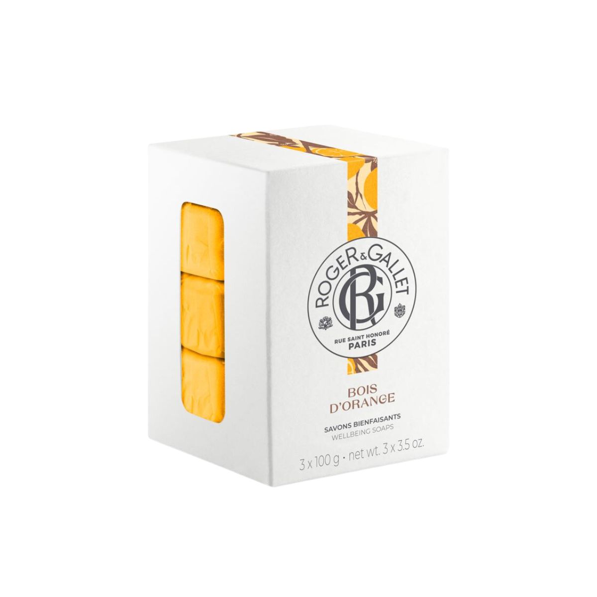Roger & Gallet Bois d'Orange Wellbeing Soap Box