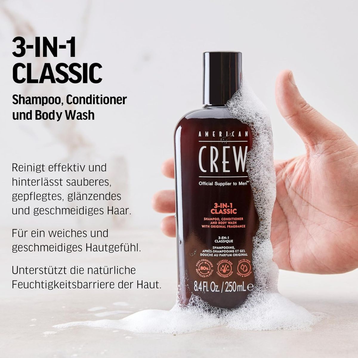 American Crew Hair Care & Body 3-in-1 Classic
