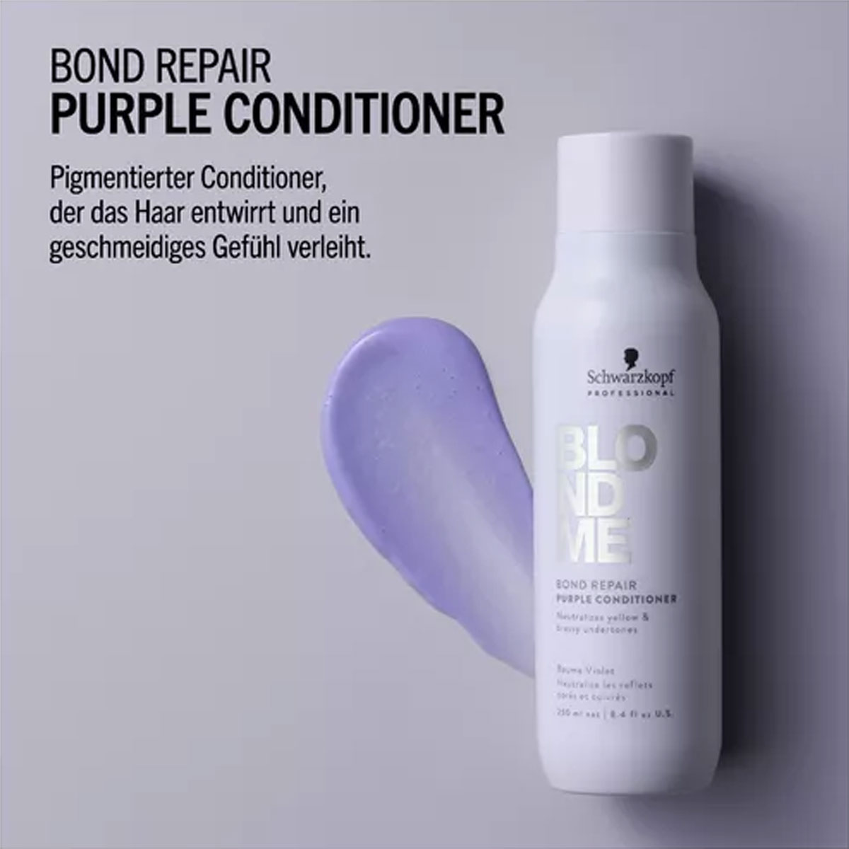 Schwarzkopf Professional BlondMe Bond Repair Purple Conditioner