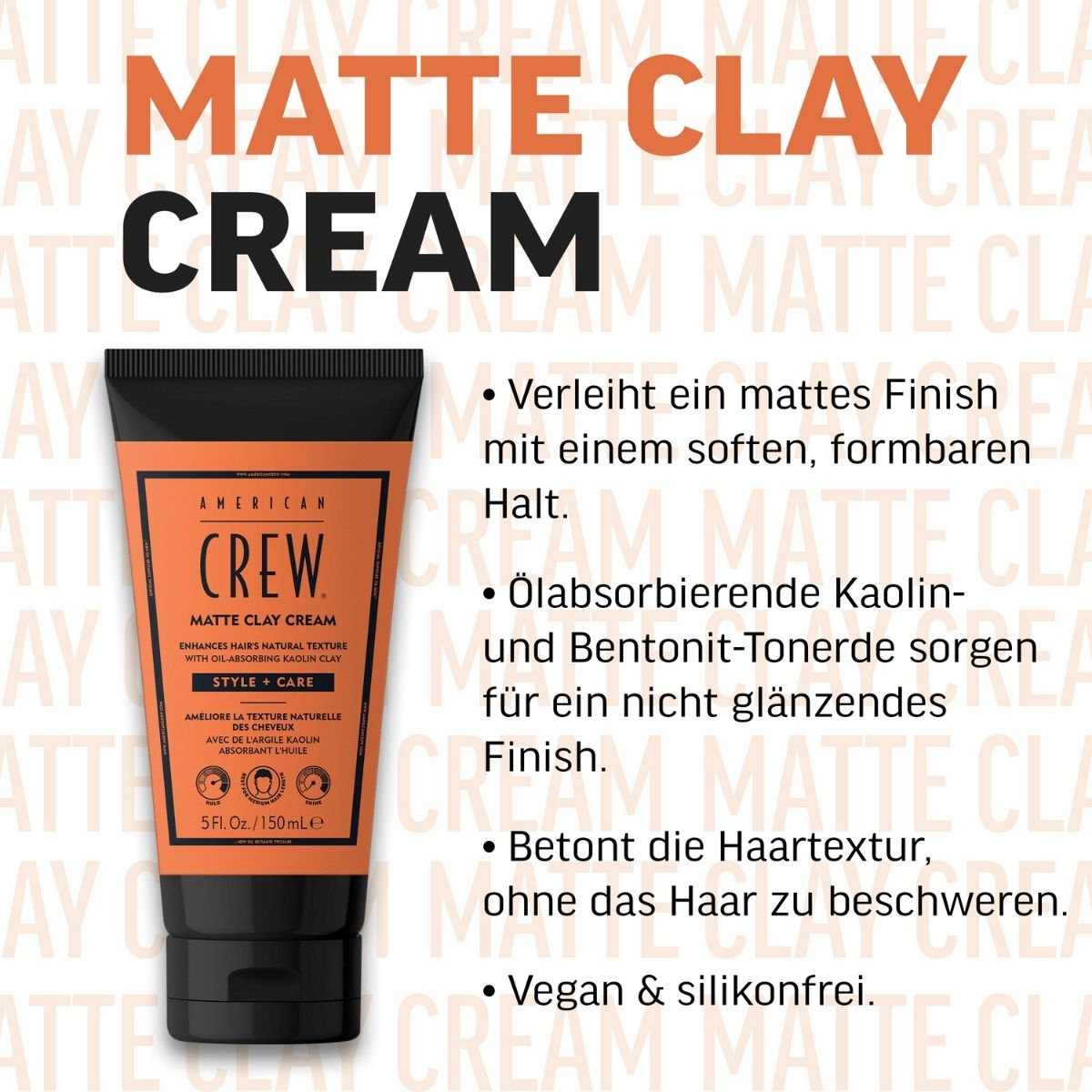 American Crew Styling Matte Clay Cream
