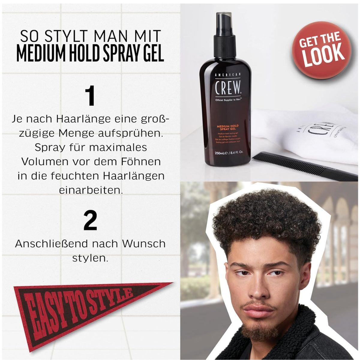 American Crew Styling Medium Hold Spray