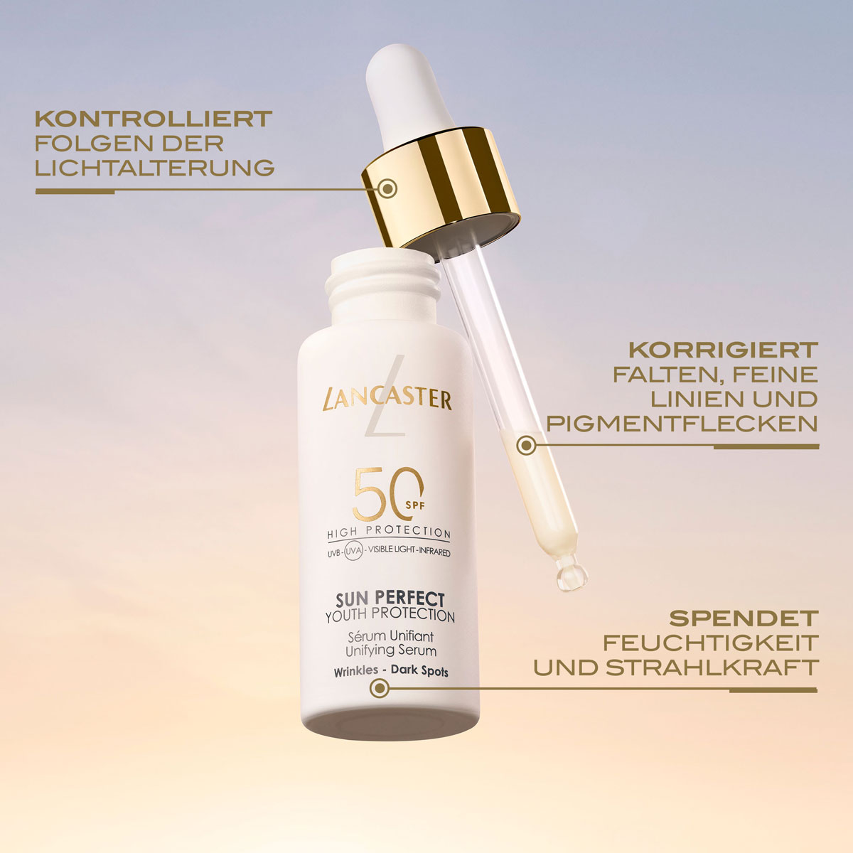 Lancaster Sun Perfect Unifying Serum SPF50