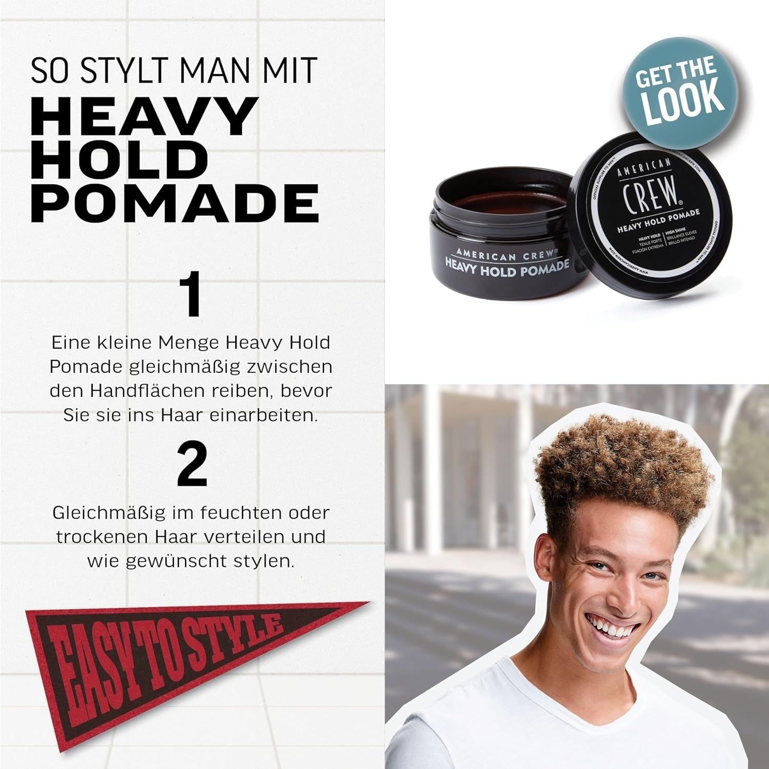 American Crew Styling Heavy Hold Pomade