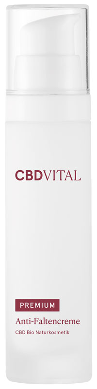 CBD Vital CBD Bio Kosmetik Premium Anti-Faltencreme