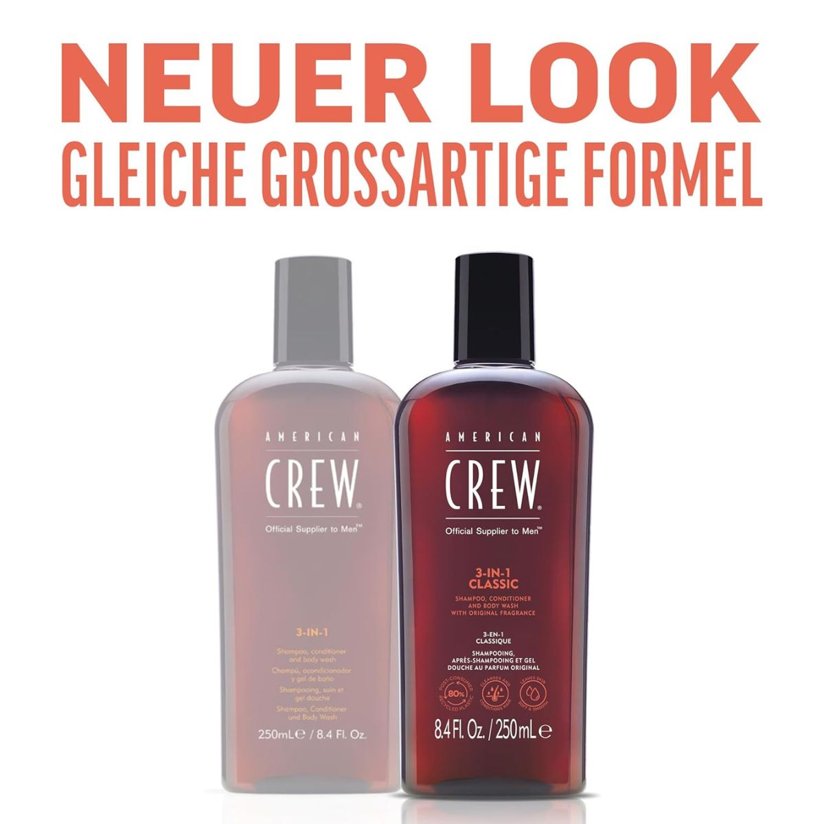 American Crew Hair Care & Body 3-in-1 Classic