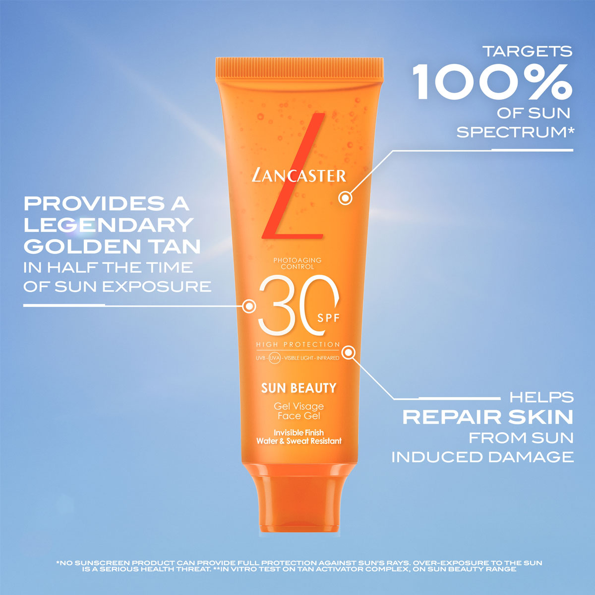 Lancaster Sun Beauty Face Gel SPF30
