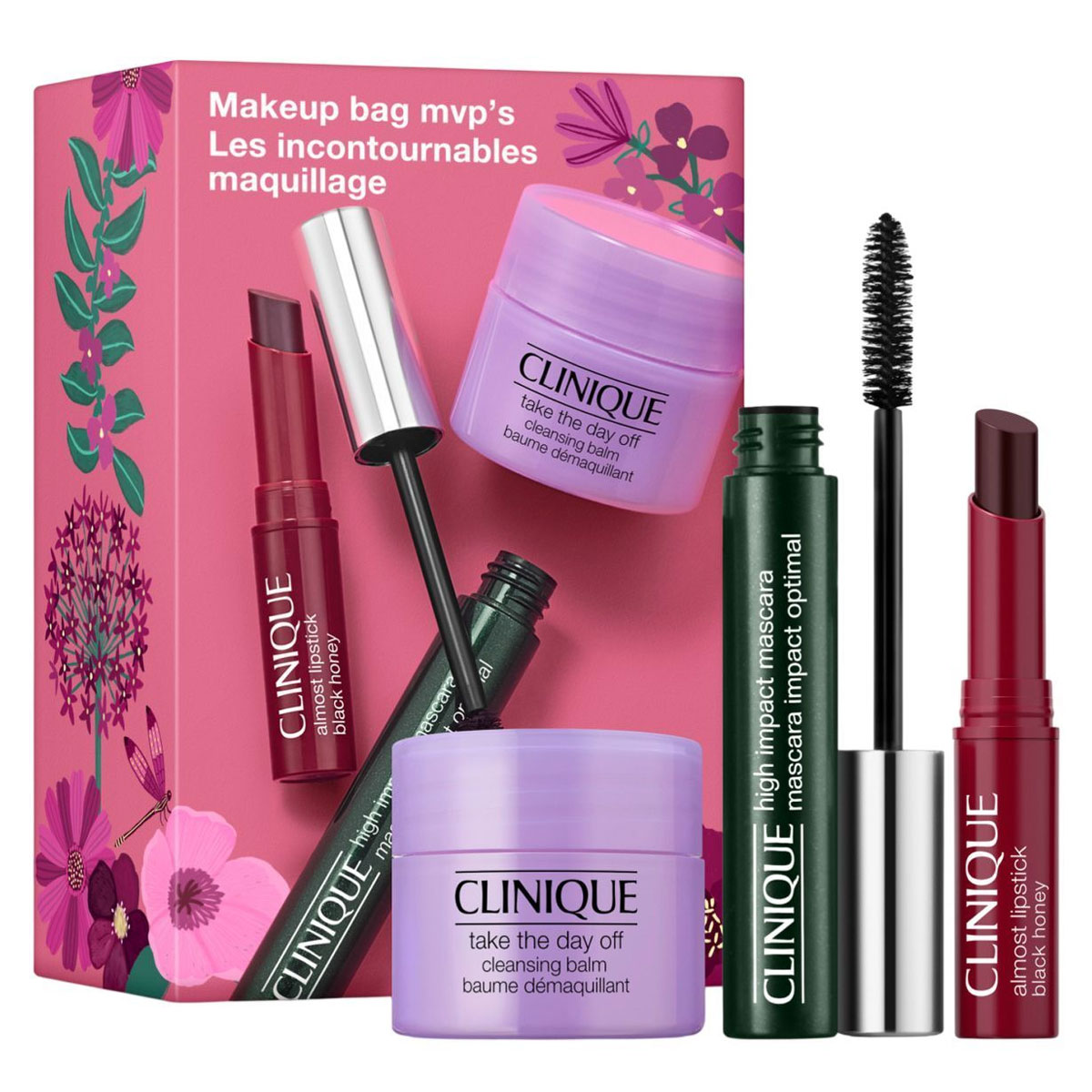 Clinique High Impact Makeup Bag MVP's SET