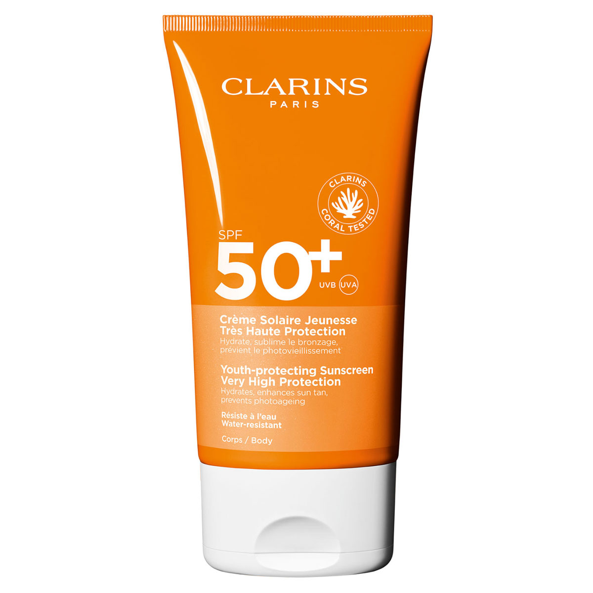 Clarins Sonnenschutz Youth-protecting Sunscreen Body SPF 50+ Clarins Sonnenschutz Youth-protecting Sunscreen Body SPF 50+