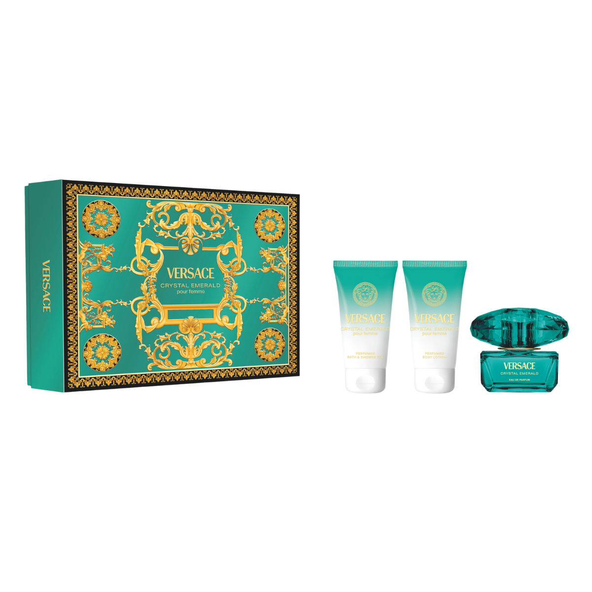 Versace Crystal Emerald Eau de Parfum (EdP) 50ml SET