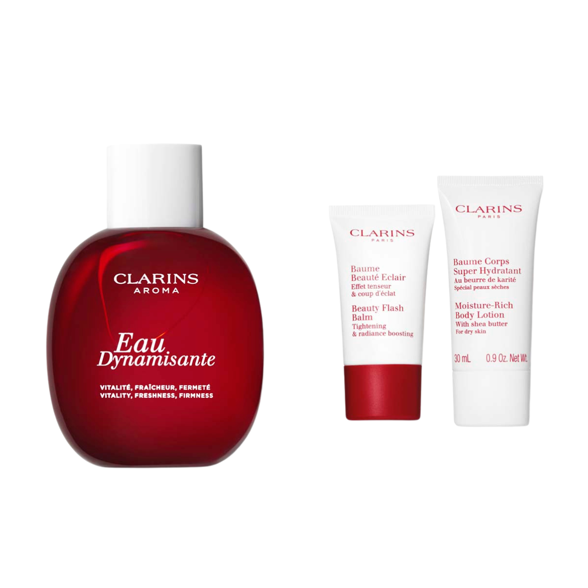 Clarins Eau Dynamisante Aromaduft 100ml SET