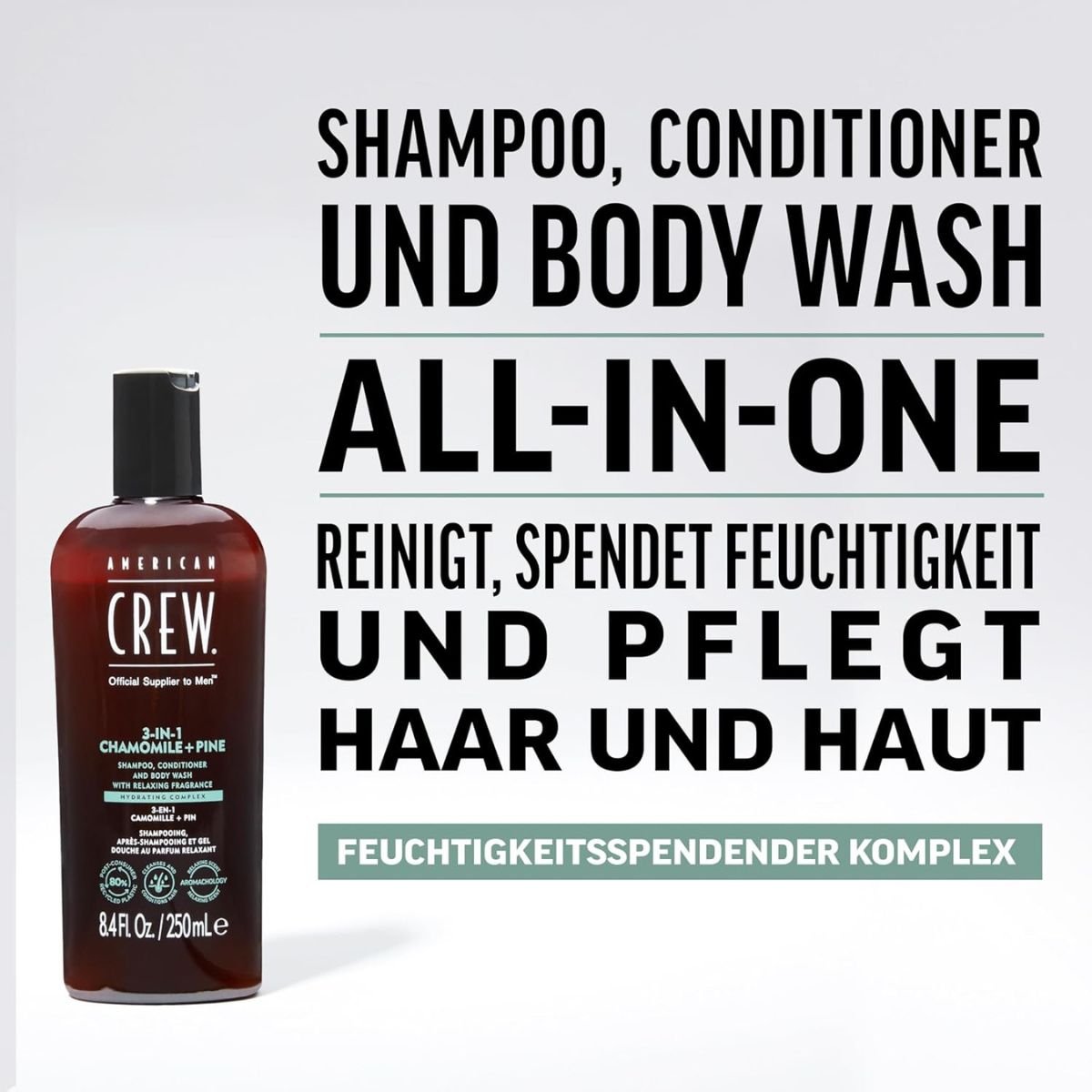 American Crew Hair Care & Body 3-in-1 Relaxing