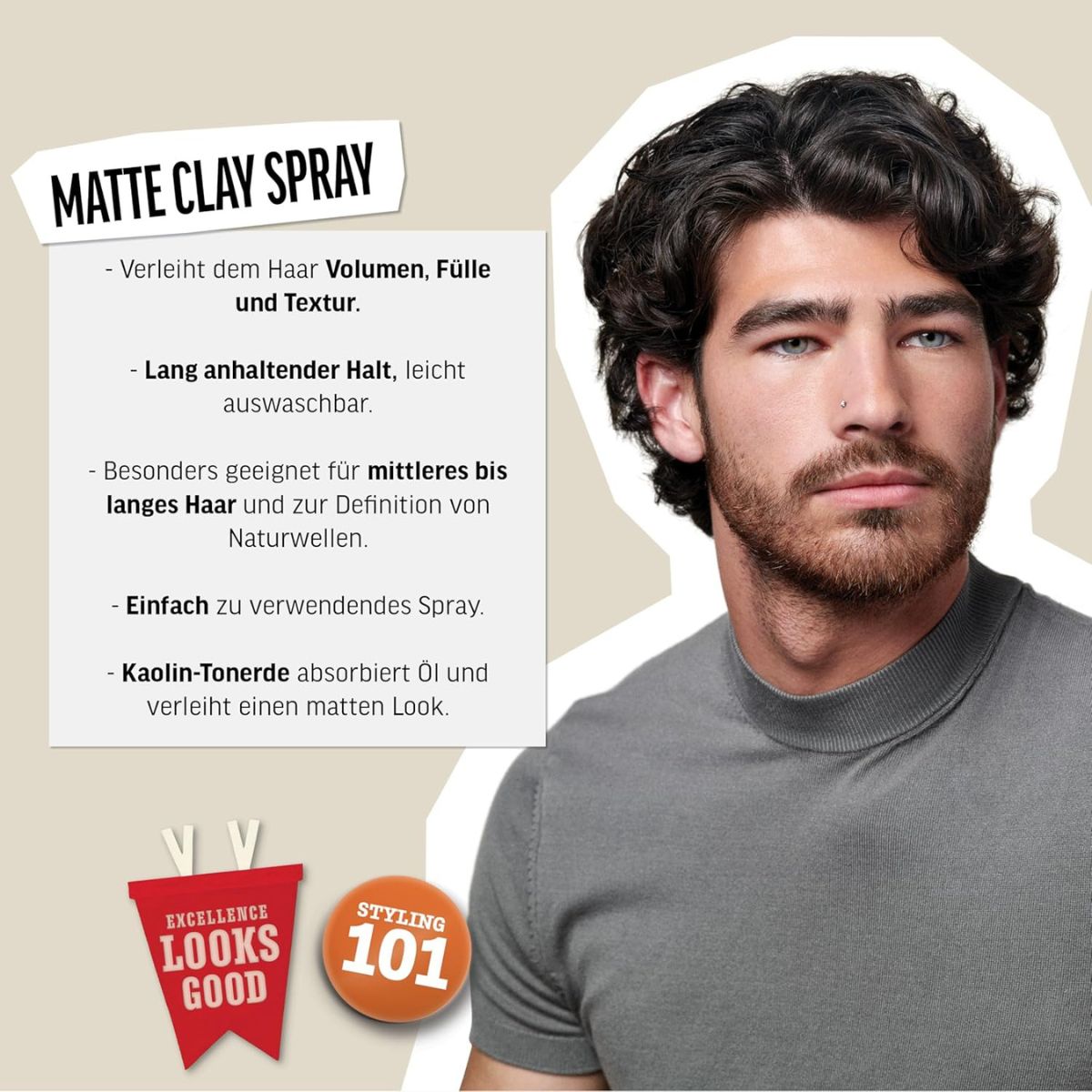 American Crew Styling Matte Clay Spray